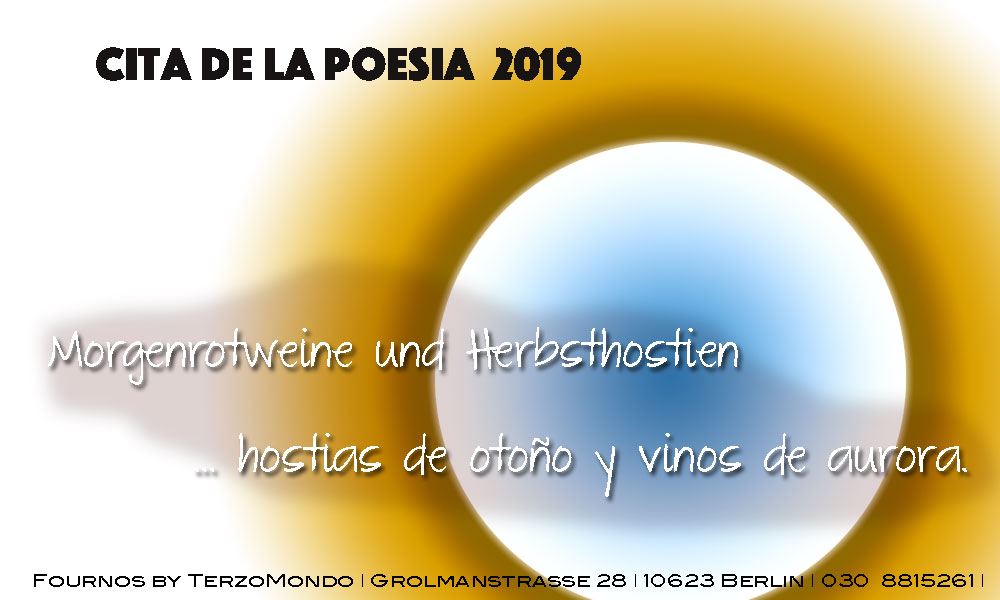 Cita de la Poesia 2019