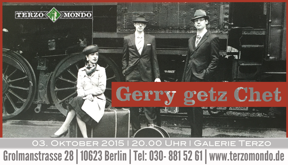 plakat von Gerry getz Chet im terzomondo