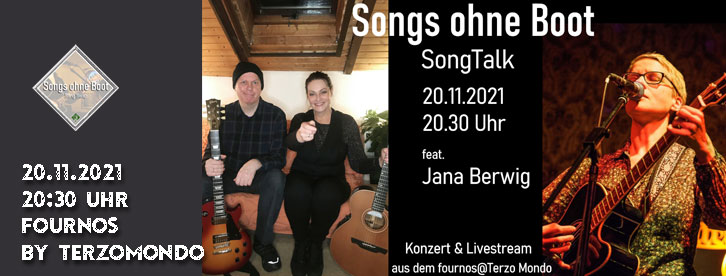Songs ohne Boot im SongTalk feat Jana Berwig