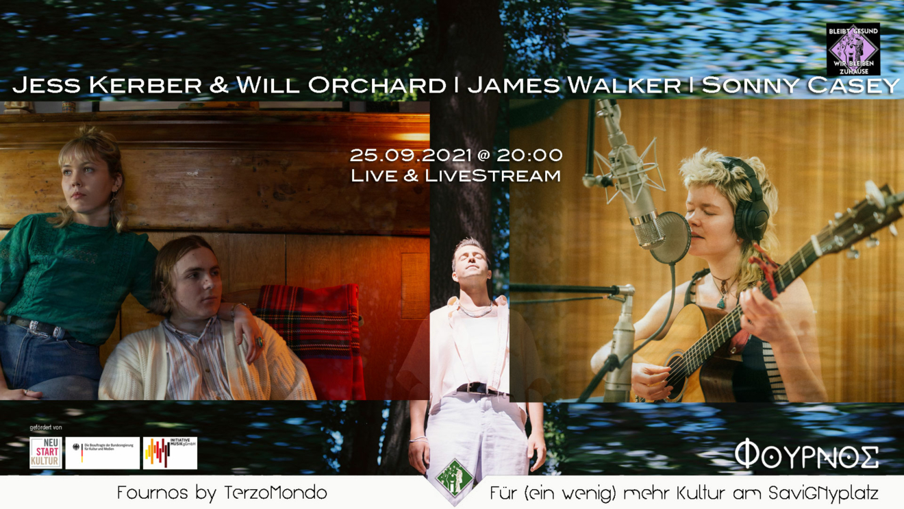 James Walker, Will Orchard & Jess Kerber, Sonny Casey