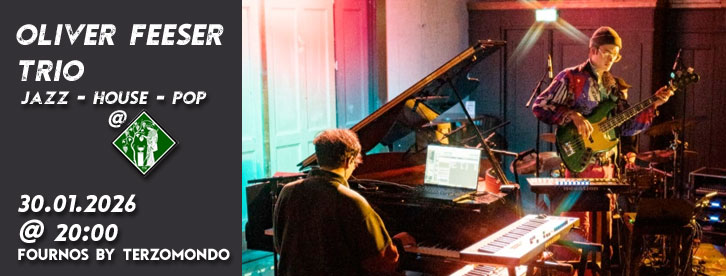 oliver feeser trio beim gig