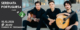 band auf treppe
